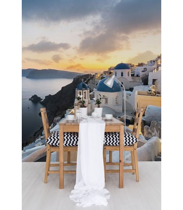 Fotomural Santorini 2P