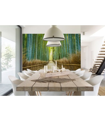 Fotomural Camino de bambú 1P
