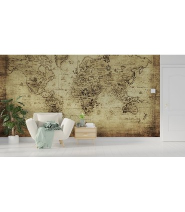 Fotomural Mapa antiguo 3P