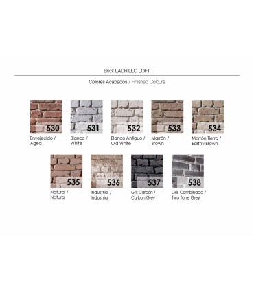 Panel LADRILL LOFT 531