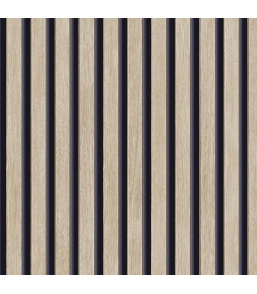 Papel pintado vinilico LISTONES de MADERA