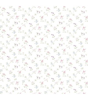 Papel pintado vinilico floral Chanoinesse Petits Motifs