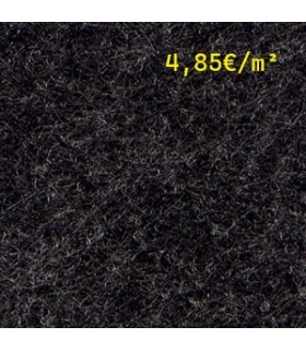 Moqueta ferial GRIS ANTRACITA con plástico de protección