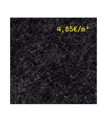 Moqueta ferial GRIS ANTRACITA con plástico de protección