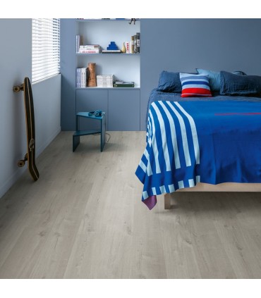 Quick-Step BLOOM AVMPU40201 Roble algodón frío gris